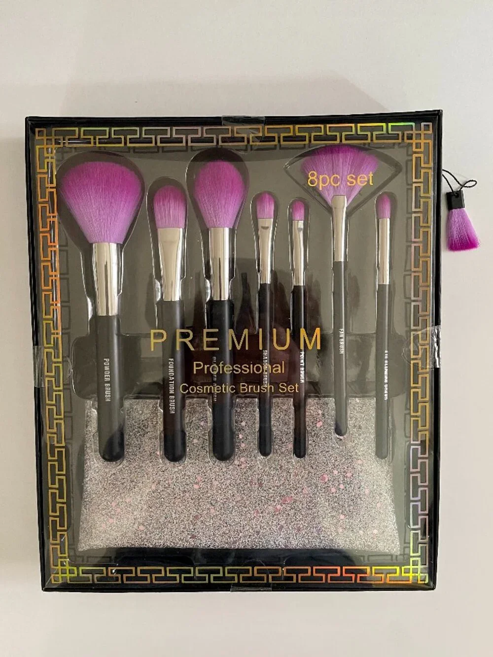 Premium Cosmetic Brush set and travel bag